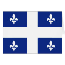 Canada Quebec Flag cards by coolcountry Canada Quebec Flag cards