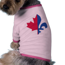 CANADA QUEBEC FLAG pet clothing by CANADIAN_GIFT_SHOP CANADA QUEBEC FLAG pet clothing