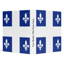 Canada Quebec High quality Flag Binders