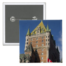 Canada, Quebec, Quebec City. Fairmont Chateau Button