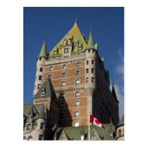 Canada, Quebec, Quebec City. Fairmont Chateau Postcard