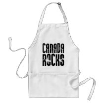 Canada Rocks aprons