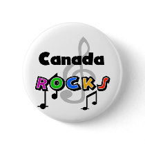 Canada Rocks buttons