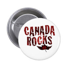 Canada Rocks Buttons