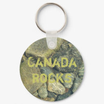Canada Rocks Keychain