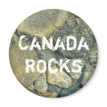 Canada Rocks Magnet