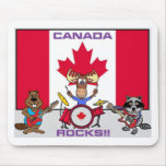 CANADA ROCKS!! MOUSE PAD
