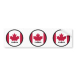Canada Roundel quality Flag Bumper Sticker