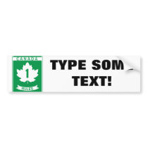 Canada Rules Bumper Sticker