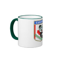 Canada Ski-jumping Panda Coffee Mug