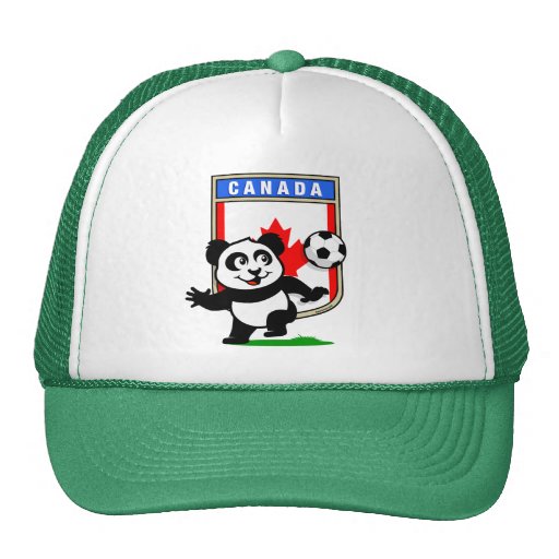 Canada Soccer Panda Hat