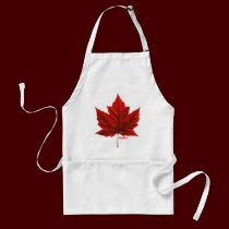 Canada Souvenir Apron Canada Maple Leaf Souvenir aprons