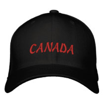 Canada Souvenir Baseball Cap Embroidered Cap / Hat embroidered hats