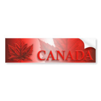 Canada Souvenir Bumper Sticker Gifts bumper stickers by artist_kim_hunter Canada Souvenir Bumper Sticker Gifts bumper stickers