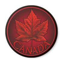 Canada Souvenir Fridge Magnet Canada Maple Leaf by artist_kim_hunter Canada Souvenir Fridge Magnet Canada Maple Leaf
