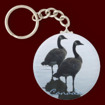 Canada Souvenir Keychain Canada Geese Keepsake keychains