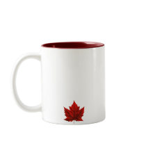 Canada Souvenir Mug Coffee Cup Maple Leaf Cup