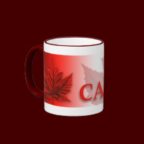 Canada Souvenir Mug Coffee Cup Maple Leaf Cup mugs