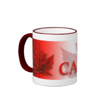 Canada Souvenir Mug Coffee Cup Maple Leaf Cup