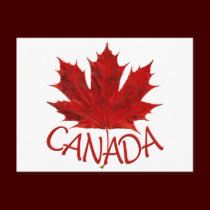 Canada Souvenir Postcards Canada Flag Art Cards postcards