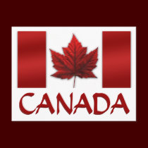 Canada Souvenir Postcards Canada Flag Art Cards postcards