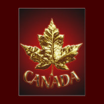 Canada Souvenir Postcards Canada Flag Art Cards postcards
