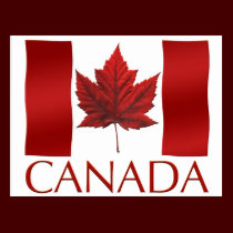Canada Souvenir Postcards Canada Flag Art Cards postcards