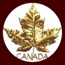 Canada Souvenir Stickers Gold Maple Leaf Stickers stickers