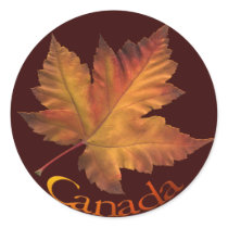 Canada Souvenir Stickers Maple Leaf Canada Sticker