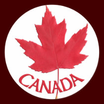 Canada Souvenir Stickers Red Maple Leaf Stickers