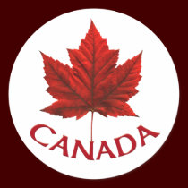 Canada Souvenir Stickers Red Maple Leaf Stickers stickers