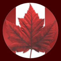 Canada Souvenir Stickers Red Maple Leaf Stickers stickers