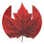 Canada Souvenir Stickers Red Maple Leaf Stickers