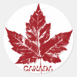 Canada Souvenir Stickers Red Maple Leaf Stickers