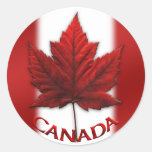 Canada Souvenir Stickers Red Maple Leaf Stickers