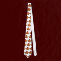 Canada Souvenir Tie Fun Gold Canada Maple Leaf Tie ties