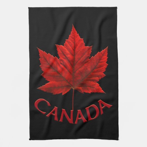 Canada Souvenir Towel Canadian Tea Towel Decor Zazzle