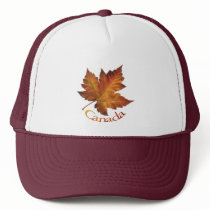 Canada Souvenir Trucker Cap Maple Leaf Canada Caps Mesh Hats