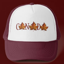 Canada Souvenir Trucker Cap Maple Leaf Canada Caps hats