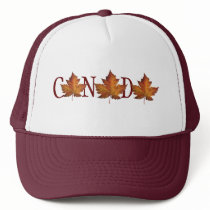 Canada Souvenir Trucker Cap Maple Leaf Canada Caps Mesh Hat