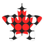 Canada Stylish Girly Chic  Polka Dot Canadian Flag stickers