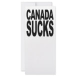 Canada Sucks rack cards