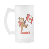 Canada Teddy Bear Mugs