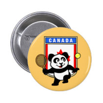 Canada Tennis Panda buttons