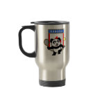 This adorable little panda loves to get out on the court and hits some balls. Panda plays in front of a large flag of Canada. This is a great design for anyone who loves to play tennis, watch tennis or just loves cute pandas.