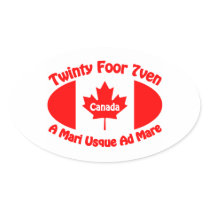Canada - Twinty Foor 7ven Stickers