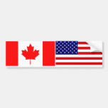 Canada U.S. Bumper Sticker