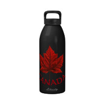 Canada Water Bottle Canada Souvenir Sport Bottle