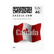 Canada Waving Flag Stamps