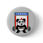 This cute bodybuilding panda loves weightlifting. He stands in front of a large flag of Canada. Look how easy he lifts that heavy barbell loaded with weight plates. This design is too cute. Great gifts here for anyone from Canada who loves weightlifting.
